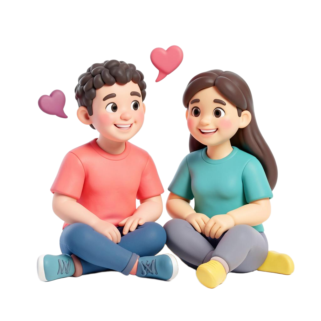 Two friends listening and talking supportively