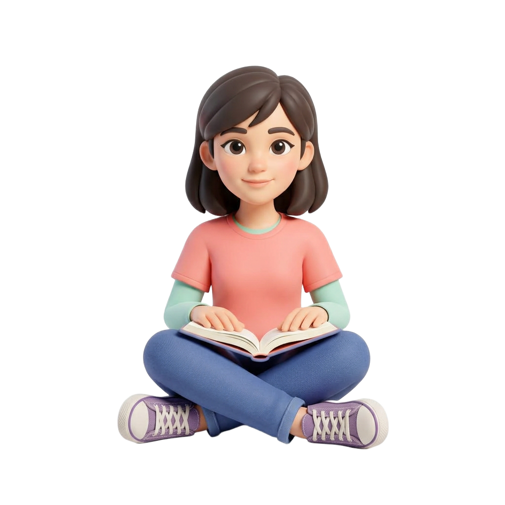 A learner exploring ways to understand feelings and build confidence